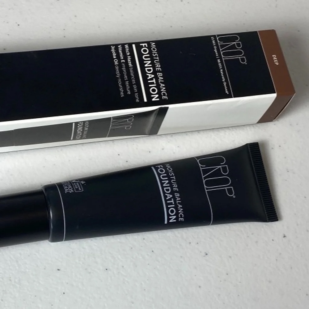 CROP Moisture Balance Foundation, DEEP, Made in Italy, 30ml / 1.01oz